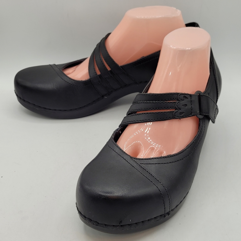 Dansko Tandy Nubuck Leather 2.25" Heel Mary Jane Shoes Size 41 US 10.5/ 11